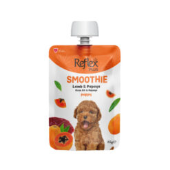 reflex-plus-smoothie-kuzu-etli-ve-papayalı-yavru-kopek-odul-mamasi